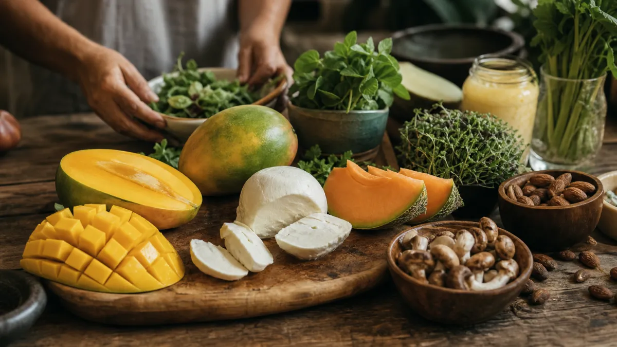 Aliments et plats commençant par la lettre M : liste complète