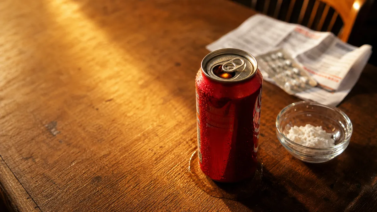 Crise de goutte et Coca-Cola : l'impact réel des sodas