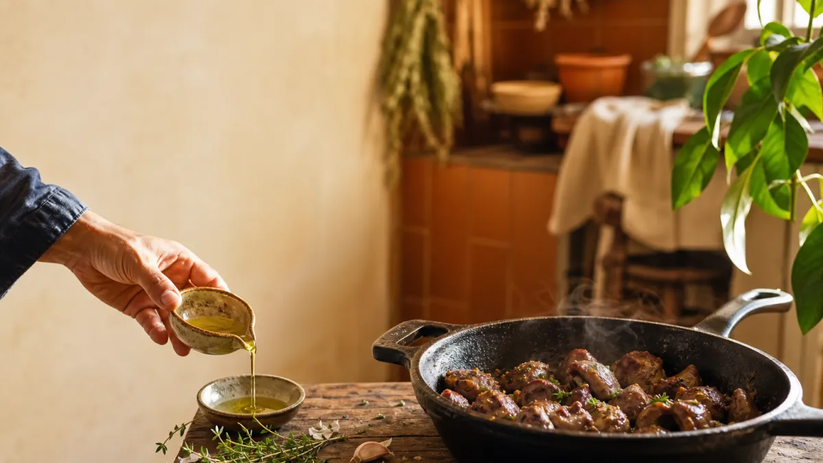 Temps de cuisson des gésiers à la poêle : le guide complet