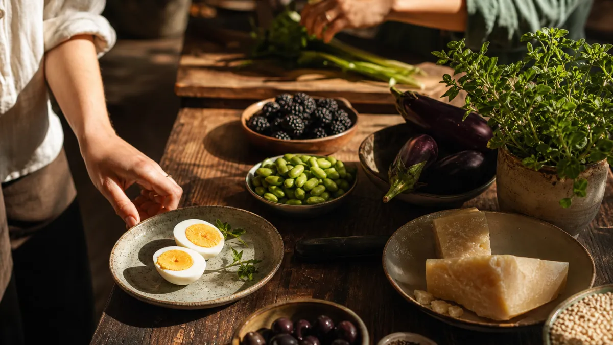 Aliments et plats commençant par la lettre E : liste complète