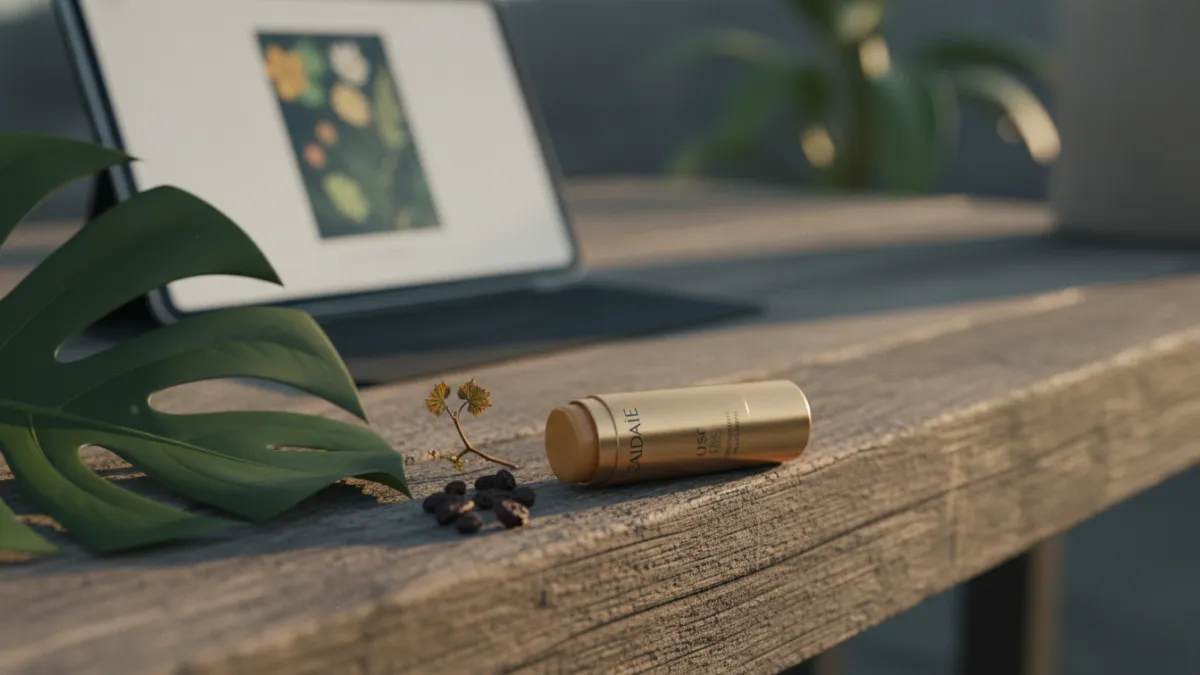 Stick solaire Caudalie : protection invisible SPF50 nomade